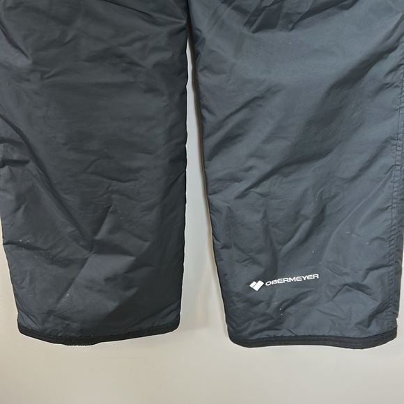 Obermeyer Keystone Pant Black Womens Snowboarding Skiing Waterproof Sz 12 Short - Picture 8 of 16